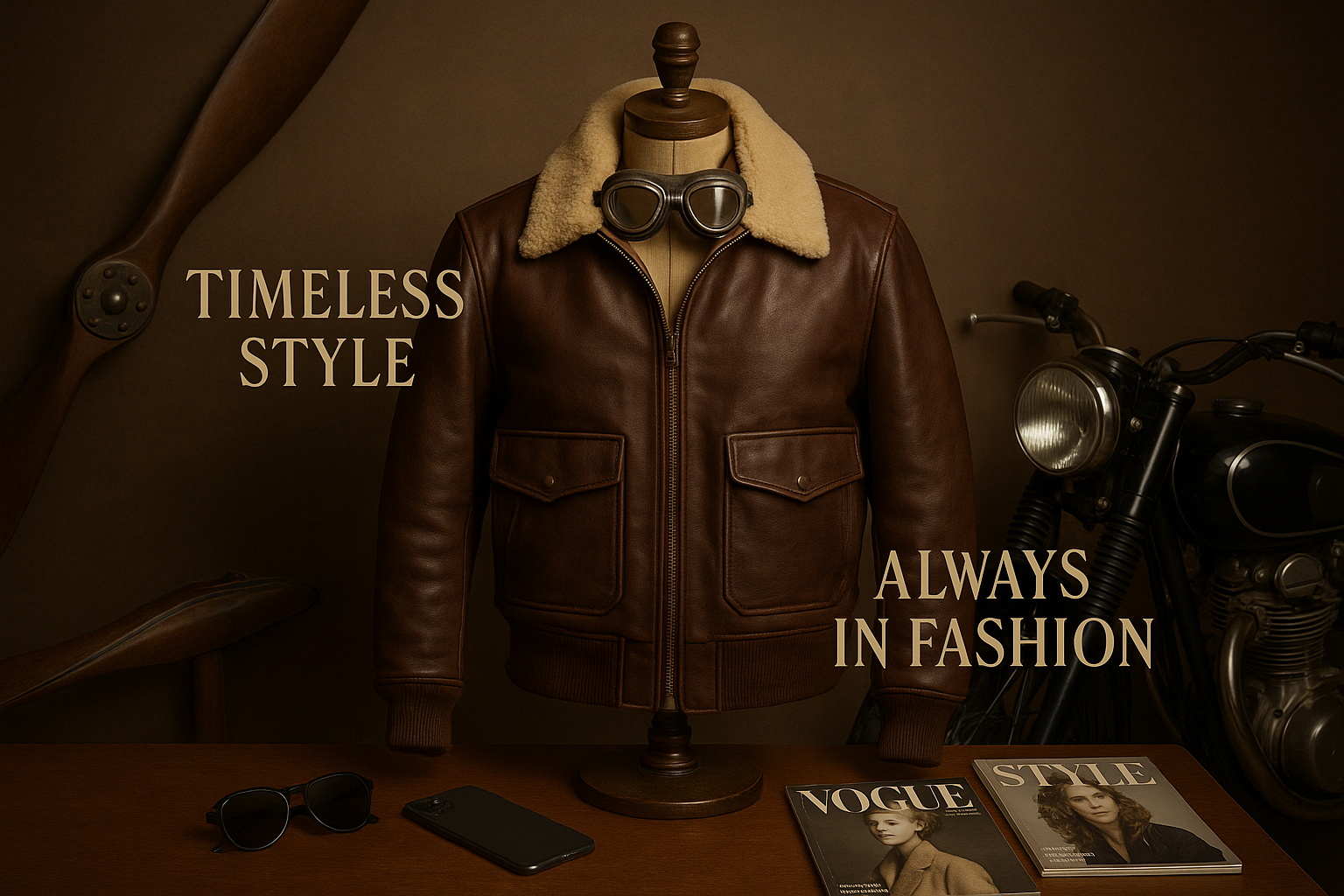 Why Aviator Jackets Are Always in Style